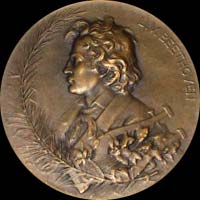 Médaille de Ludwig van Beethoven...