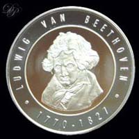 Medal of Ludwig van Beethoven...