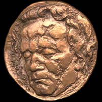 Medal with Ludwig van Beethoven...