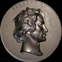 Medal of Ludwig van Beethoven...