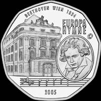 Medal with Ludwig van Beethoven