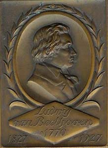 Plaque - Beethoven