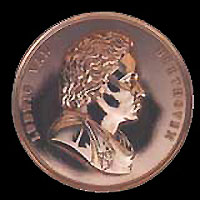 Médaille de Ludwig van Beethoven...