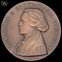 Medal of Ludwig van Beethoven...