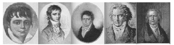 Portraits of Beethoven