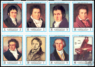 Beethoven - Stamps