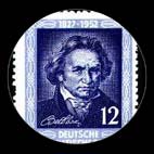 Beethoven - Timbre - Allemagne 1952