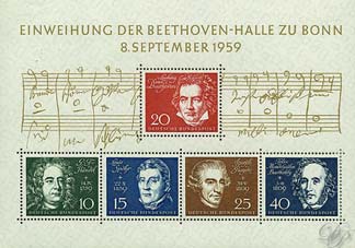 Beethoven - Timbre - Allemagne...