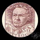 Beethoven - Stamp from Austria