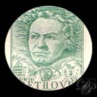 Beethoven - Stamp from Austria