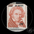 Beethoven - Stamp - Dahomey