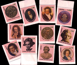 Beethoven - Stamp