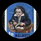 Beethoven - Timbre - Maldives - 1981
