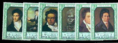 Beethoven - Stamps