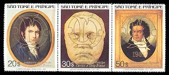 Beethoven - Timbre - Sao Tome e Principe