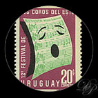 Beethoven - Timbre - Uruguay 1972