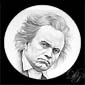 A picture of Beethoven