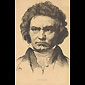 Carte postale de Beethoven