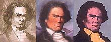 A picture of Beethoven