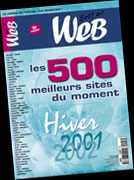 Best on Web n°10, décembre 2001, la couverture...